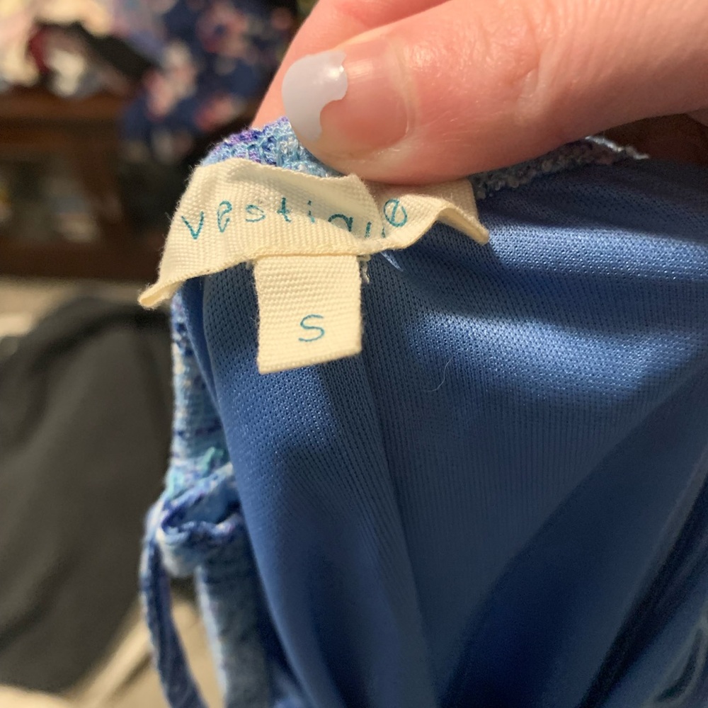 Blue patterned romper - Picture 5 of 5